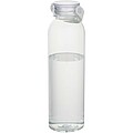 Láhev na vodu z recyklovaného plastu 630ml , transparentní