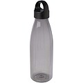 Láhev na vodu z recyklovaného plastu 800 ml, černá