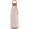 Láhev na vodu z recyklovaného plastu 800 ml, jemně růžová