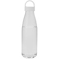 Láhev na vodu z recyklovaného plastu 800 ml, transparentní