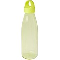 Láhev na vodu z recyklovaného plastu 800 ml, zelenožlutá