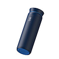 Láhev Ocean Bottle Peak Brew 590 ml recyklovaný nerezový pohár, tmavě modrá