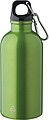 Láhev z recyklované nerezové oceli 400 ml, zelená