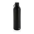 LARNAKA Vakuová termoska z recyklované nerezové oceli, 1000 ml, černá
