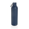 LARNAKA Vakuová termoska z recyklované nerezové oceli, 1000 ml, námořní modrá