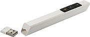 Laserové ukazovátko s USB, bílé
