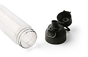 Lehká tritanová láhev s barevným víčkem 750 ml, černá