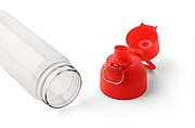 Lehká tritanová láhev s barevným víčkem 750 ml, červená