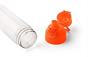 Lehká tritanová láhev s barevným víčkem 750 ml, oranžová