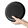 Létající talíř o průměru 21 cm, černá