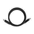 Magnetický 60W kabel USB-C, černá