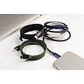 Magnetický 60W kabel USB-C, černá