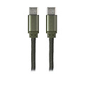 Magnetický 60W kabel USB-C, tmavě zelená