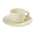MALBUN Sada šálků na espresso, 85 ml, béžová