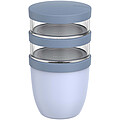 Mepal Ellipse 3dílný hrnec na oběd o objemu 500 ml + 2 × 200 ml, královská modrá