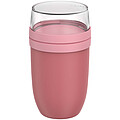 Mepal Ellipse hrnec na jídlo o objemu 750 + 300 ml, růžová