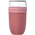 Mepal Ellipse hrnec na jídlo o objemu 750 + 300 ml, růžová