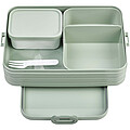 Mepal Take a Break – velká obědová krabička typu bento, 1500 ml, jemně zelená