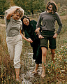 Microfleecová bunda z recyklovaného polyesteru, černá, M