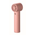 Mini ruční vysokorychlostní ventilátor, jemně růžová