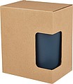 MISTIO Termohrnek z recyklovaného plastu, 400 ml, modrý