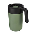 MISTIO Termohrnek z recyklovaného plastu, 400 ml, zelený
