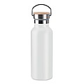 MONILEA Dvoustěnná vakuová termoska z nerezové oceli, objem 500 ml, bílá