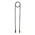 Nabíjecí 100W kabel type-C, černá