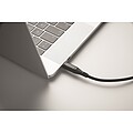 Nabíjecí 100W kabel type-C, černá