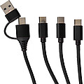 Nabíjecí kabel 6v1, černá
