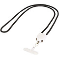 Nabíjecí kabel Ion 65 W s poutkem z recyklovaného plastu, 5 v 1, bílá