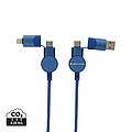Nabíjecí kabel se 4 koncovkami, modrý