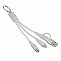 Nabíjecí kabel, stříbrná