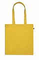 Nákupní taška z organické bavlny, žlutá