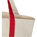 Nákupní taška z recyklované bavlny 320g/m2, červená
