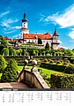 Nejkrásnější místa ČR 2027, nástěnný kalendář, prodloužená záda