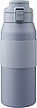 Nerezová dvoustěnná láhev 800 ml, jemně modrá