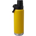 Nerezová láhev na vodu 700 ml s měděnou vakuovou izolací, tmavě žlutá