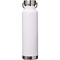 Nerezová láhev na vodu s měděnou vakuovou izolací 650ml, bílá