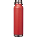 Nerezová láhev na vodu s měděnou vakuovou izolací 650ml, červená