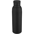 Nerezová láhev na vodu s vakuovou izolací 650 ml, černá
