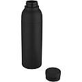 Nerezová láhev na vodu s vakuovou izolací 650 ml, černá