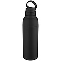 Nerezová láhev na vodu s vakuovou izolací 650 ml, černá