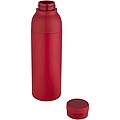 Nerezová láhev na vodu s vakuovou izolací 650 ml, červená