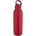 Nerezová láhev na vodu s vakuovou izolací 650 ml, červená