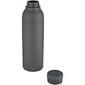 Nerezová láhev na vodu s vakuovou izolací 650 ml, tmavě šedá