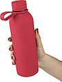 Nerezová láhev s dvojitou stěnou 500 ml, červená