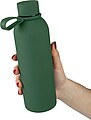 Nerezová láhev s dvojitou stěnou 500 ml, tmavě zelená