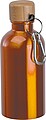 Nerezová láhev s karabinou 400 ml, oranžová