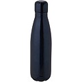 Nerezová termoláhev na pití z recyklované nerezové oceli, 500ml, námořní modrá